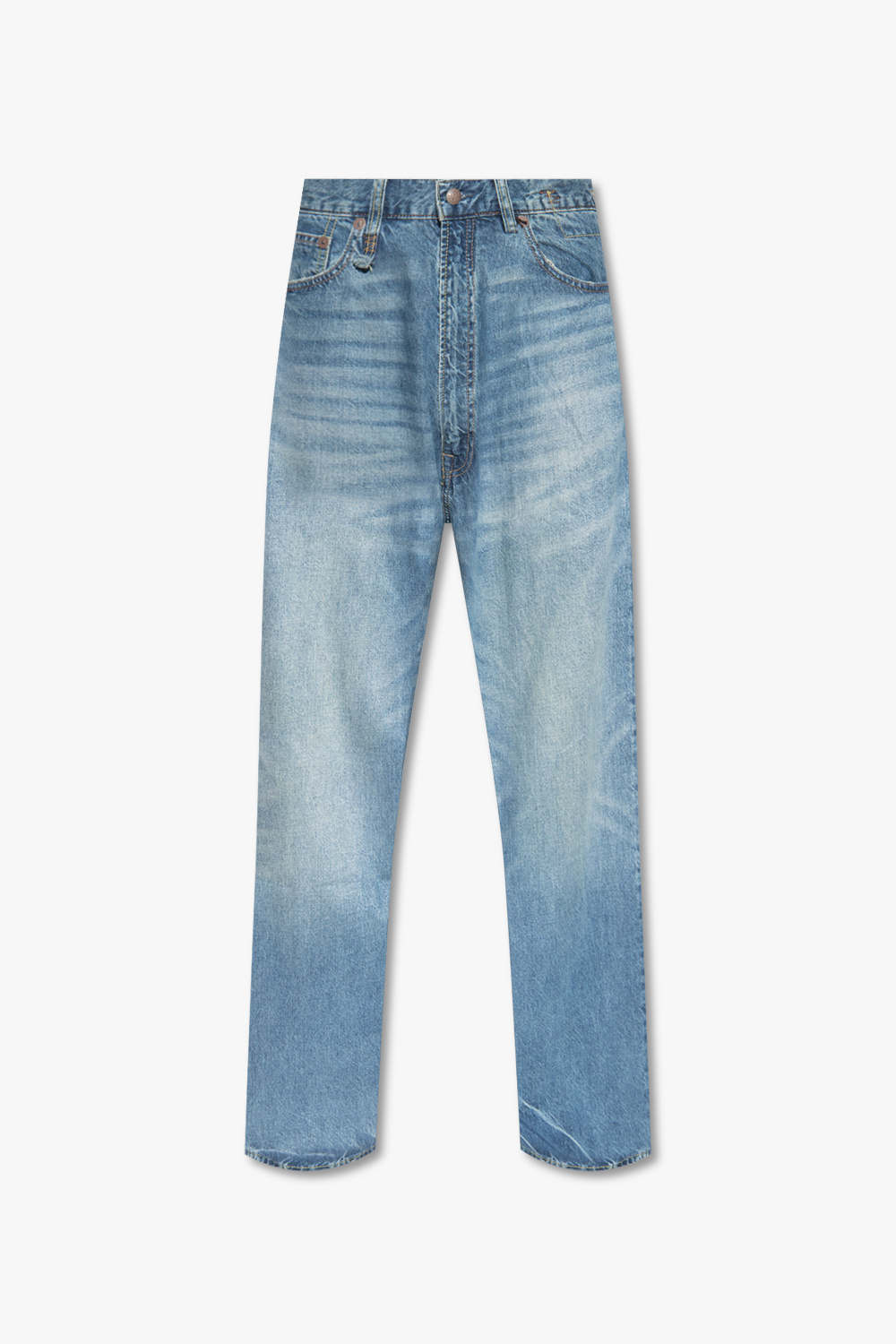 COLLUSION x001 Skinny jeans met hoge taille in zwart